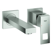 Grohe - 2-Loch-WT-Wandbatt. EUROCUBE 19895 FMS Ausladung 171mm supersteel