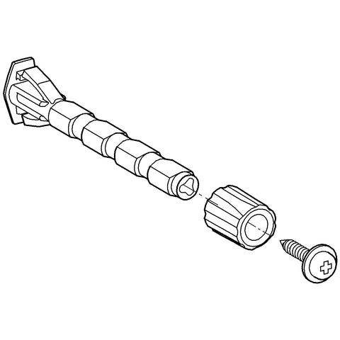 Grohe - Befestigungssatz 42158 für Halterahmen SPK GD2 4 Stück Bef.-bolzen