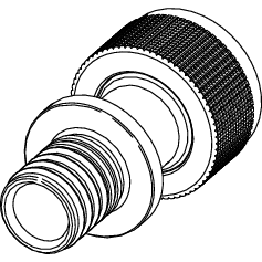 TECE SE - TECEflex Schnelladapter gerade, Dim. 16 x 1/2, Si-Bronze