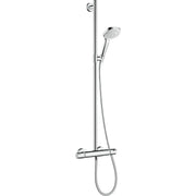 Hansgrohe - Showerpipe CROMA Select E Multi SemiPipe weiß/chrom