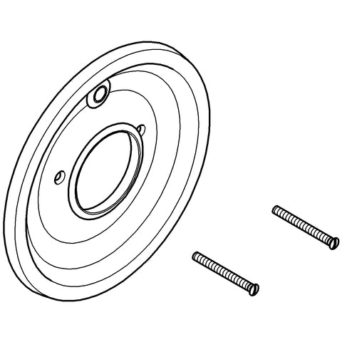 Grohe - Rosette 46057 170mm für Einhandmischer chrom