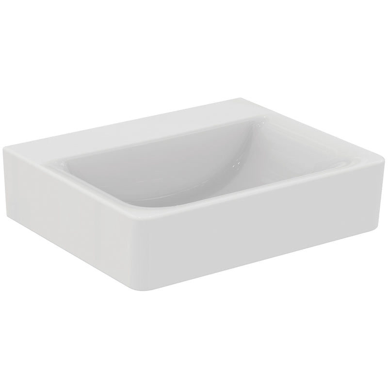 Ideal Standard - Waschtisch CONNECT 550x460mm E8112 o.HL o.ÜL. weiß