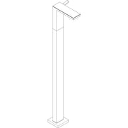 Hansgrohe - Waschtischmischer Axor MyEdition zur Bodenmontage mattschwarz/schw