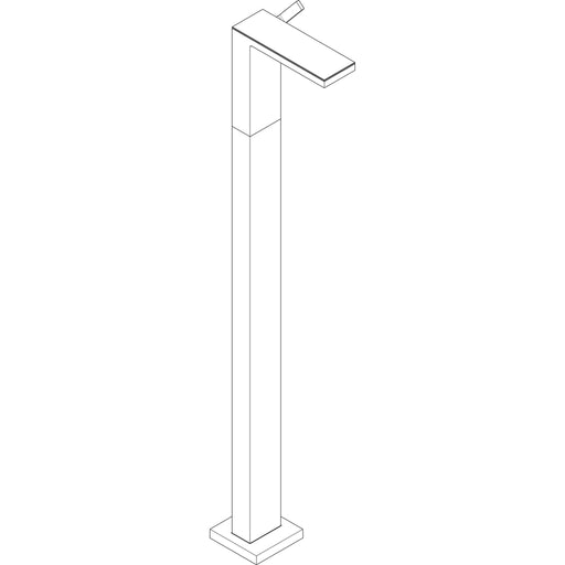 Hansgrohe - Waschtischmischer Axor MyEdition zur Bodenmontage mattschwarz/schw