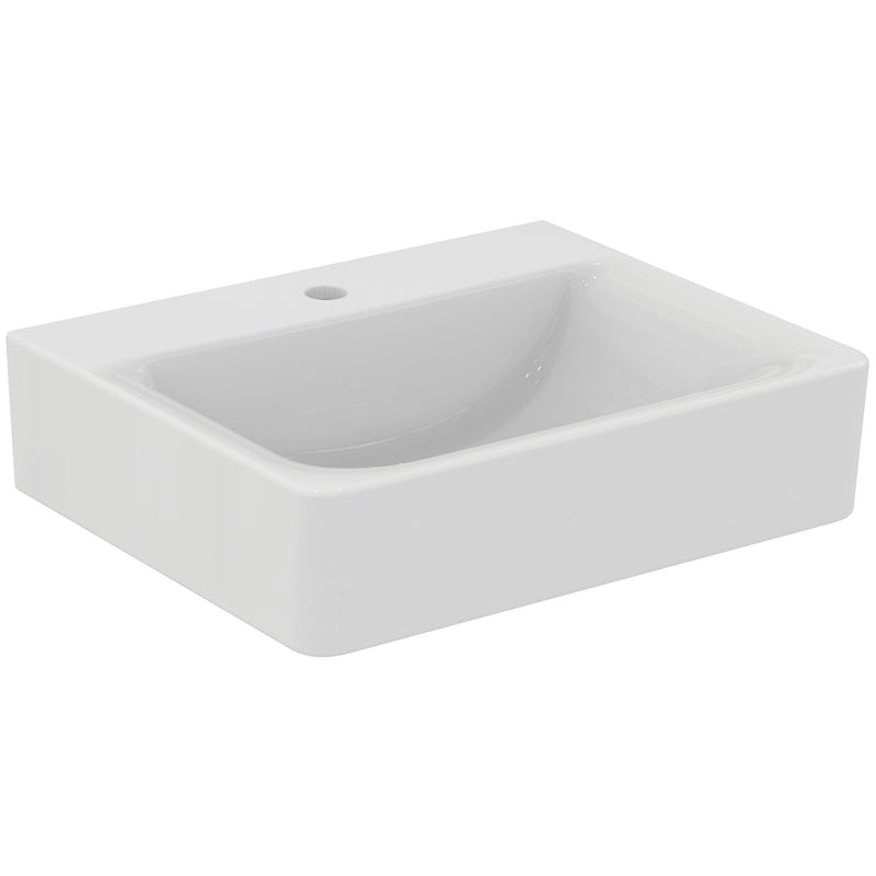 Ideal Standard - Waschtisch CONNECT 550mm E8113 weiß m. Iplus o.ÜL