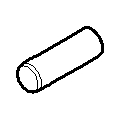 Dornbracht - Zylinderstift Ersatzteile 093111040 D. 6 x12 mm