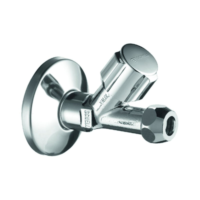 SCHELL - Schrägsitzventil Comfort 1/2 chrom m. Verl. und Rosette