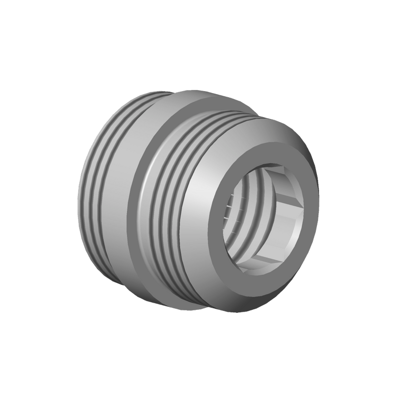 Dornbracht - Nippel Ersatzteile 092403117 D.22x14mm platin gebürstet