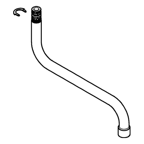 Grohe - Auslauf 13369 chrom