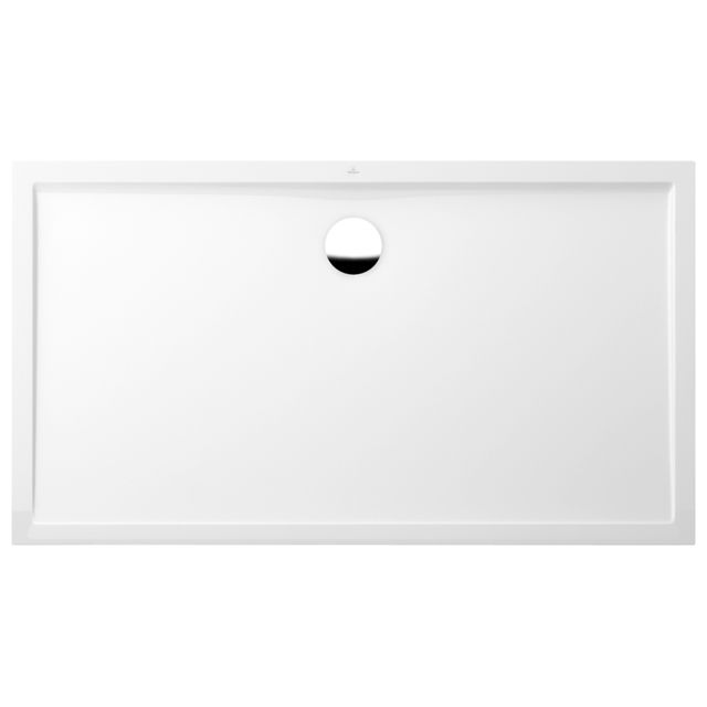 VILLEROY & BOCH - Brausewanne FUTURION FLAT UDQ1690FFL2 1600x900x17 Quaryl weiß