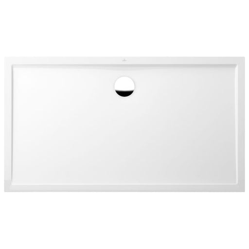 VILLEROY & BOCH - Brausewanne FUTURION FLAT UDQ1690FFL2 1600x900x17 Quaryl weiß