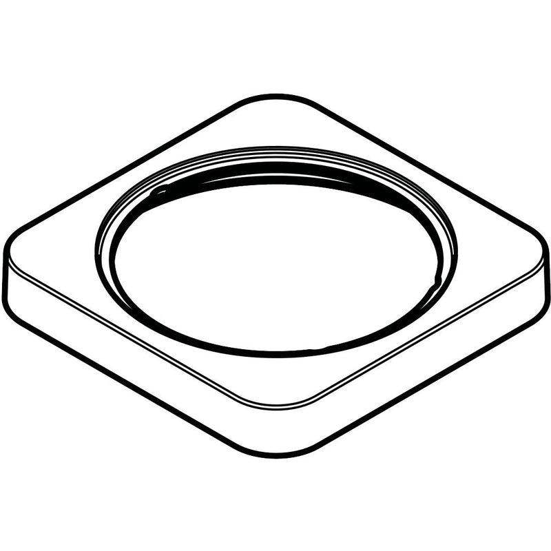 Hansgrohe - Rosette Axor Citterio M Auslauf 4-Loch Wannenarmatur chrom
