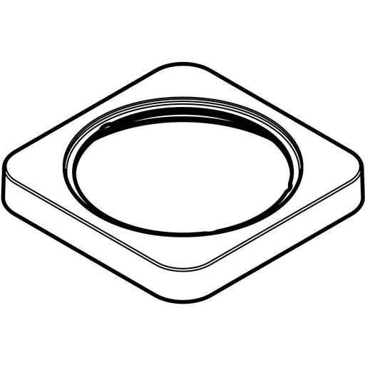 Hansgrohe - Rosette Axor Citterio M Auslauf 4-Loch Wannenarmatur chrom