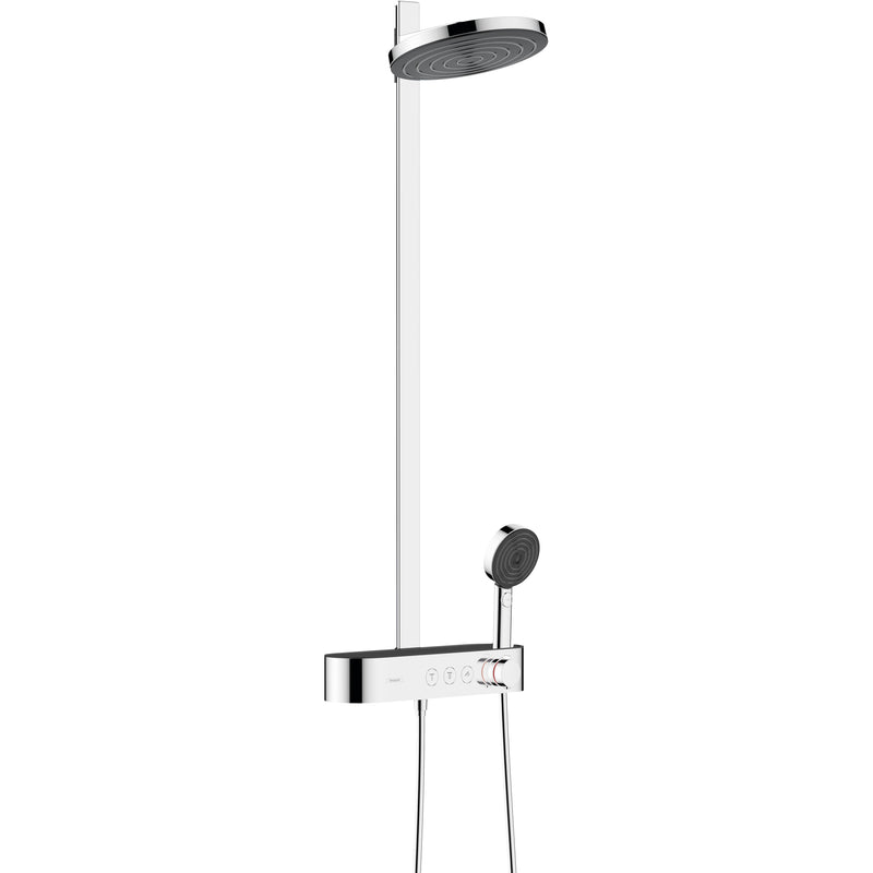 Hansgrohe - Showerpipe PULSIFY 260 2jet mit Brausethermostat Aufputz chrom