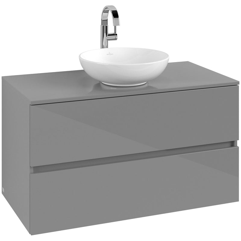 VILLEROY & BOCH - Konsolen-Unterschrank 1000mm f AWT 2 Ausz 1 Aussch mLB C517H1 VT Grey