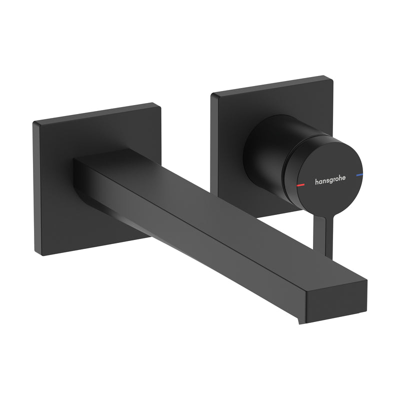Hansgrohe - TECTURIS E 2-Loch WTM UP F-Set 225 mm Auslauf mattschwarz