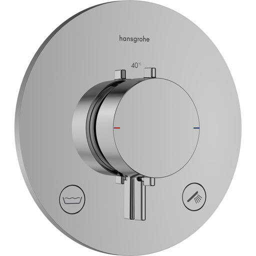 Hansgrohe - Thermostat UP Ecostat Comfort S Fertigset 2 Verb.m.Sicherungskombi.chr