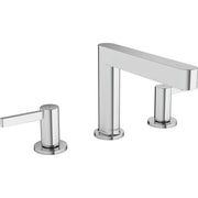 Hansgrohe - 3-Loch Waschtischarmatur 110 FINORIS mit Push-Open Ablaufgarnitur chrom