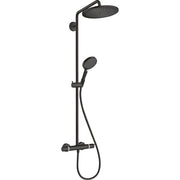 Hansgrohe - Showerpipe CROMA Select S 280 mit Raindance Handbrause mattschwarz