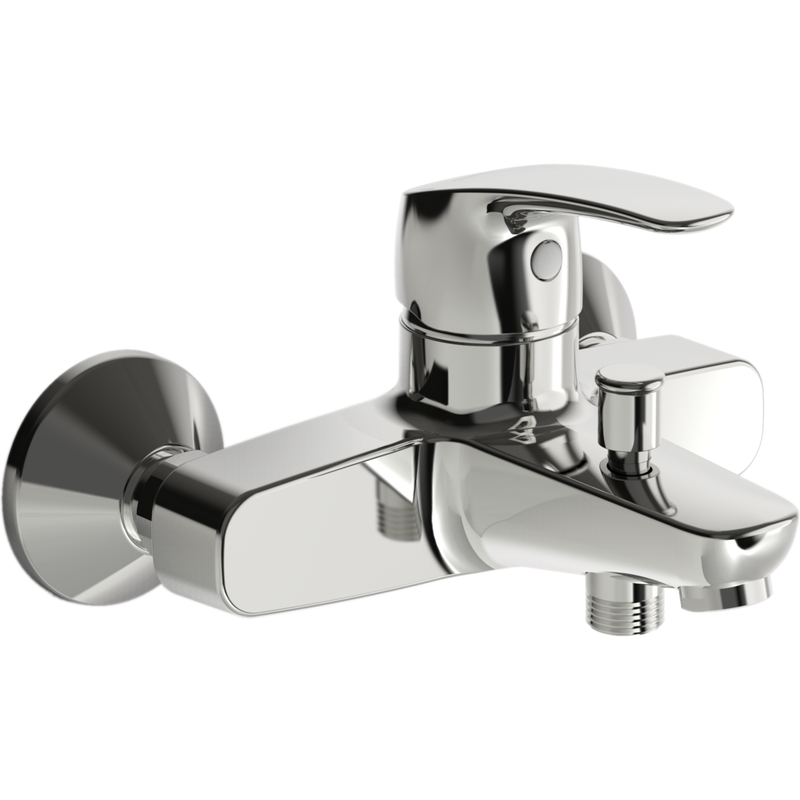 Hansa Armaturen - Einhand-Wannen-Batterie Wandaufbau Hansapinto 4511 verchromt