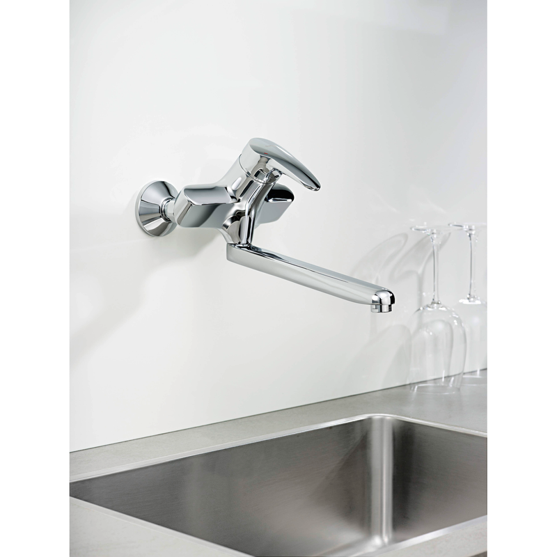 Hansa - Waschtisch Wand EHM HANSAMIX NEU 0169 chrom