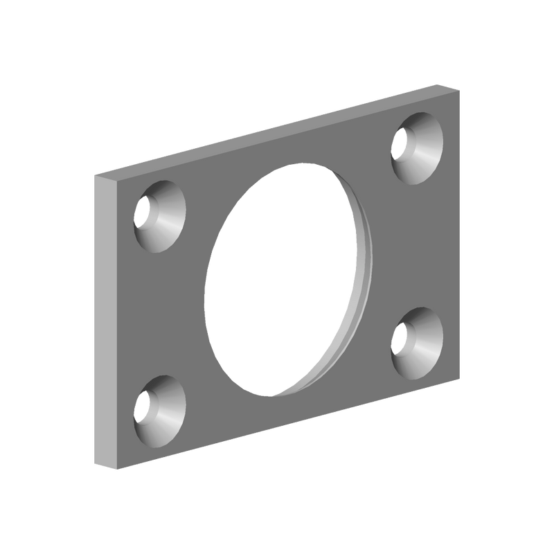Dornbracht - WaterBar Halter Ersatzteile 091102138 60 x 37 x 4 mm