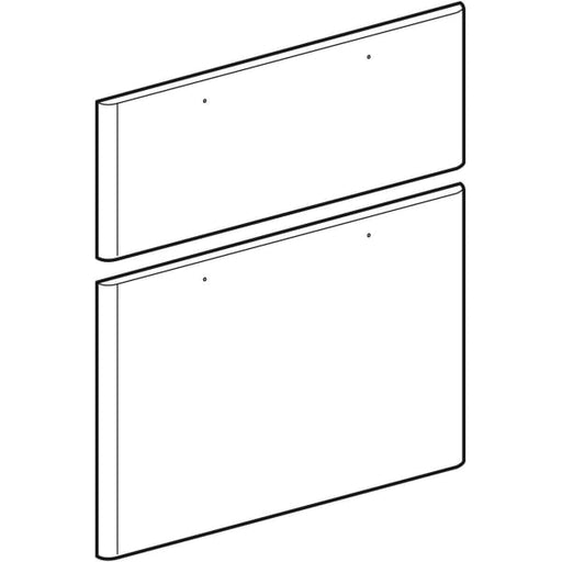 Geberit Vertriebs - Auszug Front Set, weiß, SMYLE WT-US, Modell 805090