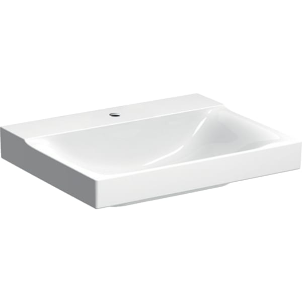 Geberit Vertriebs - Waschtisch XENO2, 60x48cm m. Hl., o. Ül., KeraTect