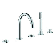 Grohe - 5-L-Wannenkombin. Atrio Private C. 25224 für Hebelgriffe chrom