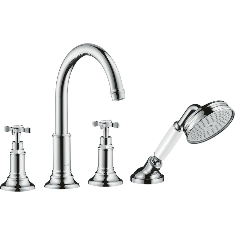 Hansgrohe - 4-Loch Wannenarmatur AXOR MONTREUX 16546000 chrom für Wannenrandmontage