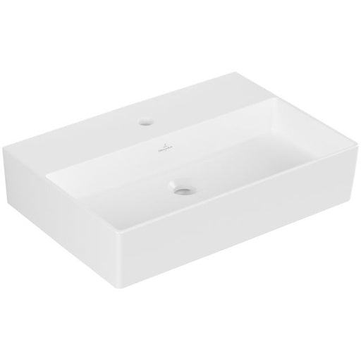 VILLEROY & BOCH - WT Memento 2.0 600x420mm re-eckig 1HL. o. ÜL. geschl. Stone White cplus