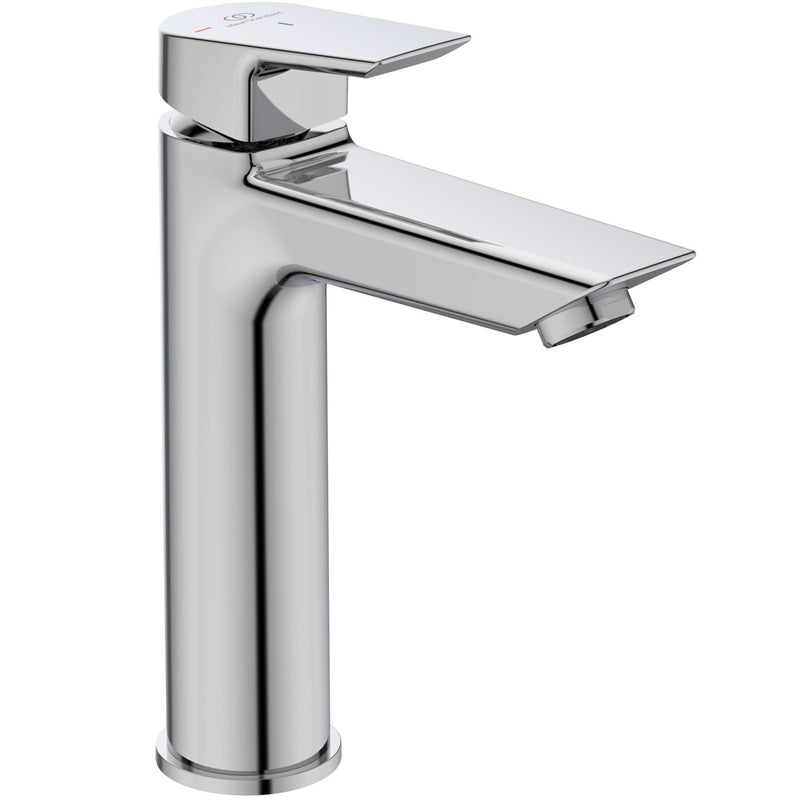 Ideal Standard - WT-Armatur TESI, Grande, BlueStart, 5 l/min., o.Ablgarn., Ausld.123mm, Chrom