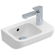VILLEROY & BOCH - HWB ARCHITECTURA 4373 360x260mm f 1L Arm HL re durchgest m Überl WeißAlpin C
