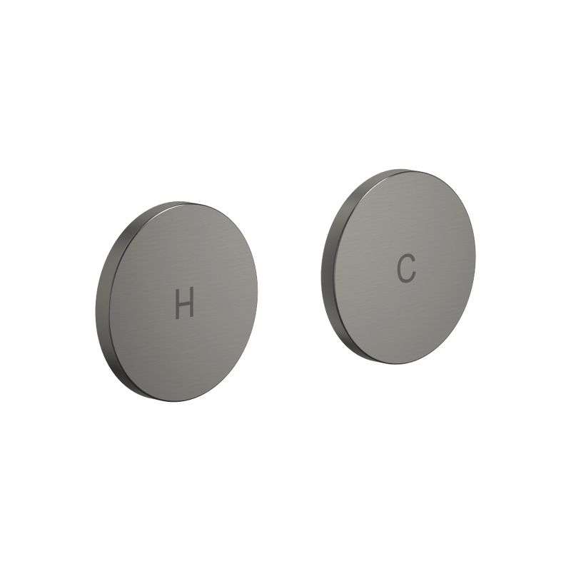 Dornbracht - Set Griffeinsatz H&C CYO 11285811 Dark Platinum gebürstet