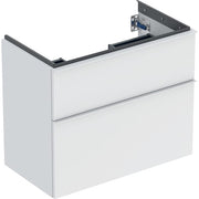 Geberit Vertriebs - iCon Unterschrank f. WT, verk. Ausld. 74x61,5x41,6cm, 2 Schubl., weiß matt