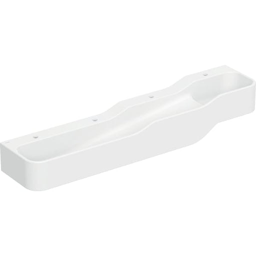 Geberit Vertriebs - Bambini Spiel/Waschlandschaft B:180cm 4 Waschpl., tieferes B li, 4 Hl., weiß