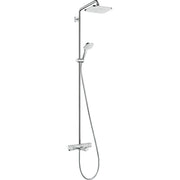 Hansgrohe - Showerpipe CROMA E 280 1jet chrom mit Wannenthermostat