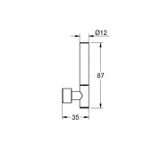 Grohe - Hebelgriffe Atrio Private C. 48458 White Attica Caesarstone supersteel