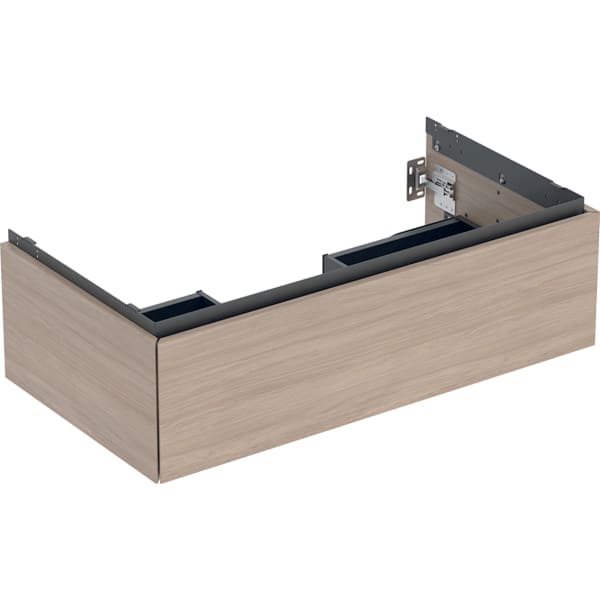 Geberit Vertriebs - ONE Unterschrank für WT/-Platte 1 Schubl., 88,8x26,6x47cm, Eiche