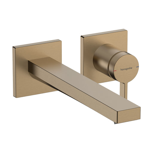 Hansgrohe - TECTURIS E 2-Loch WTM UP F-Set 225 mm Auslauf brushed bronze