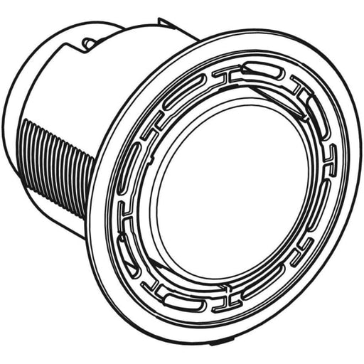 Geberit Vertriebs - Typ 01 Drücker für Fernbet. pneum. 1-M-Sp., Round, chrom matt, Etc