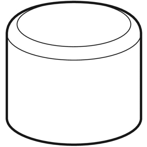 Geberit Vertriebs - Kappe für Rohrende PE transparent d18