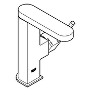 Grohe - EH-WT-Batterie PLUS 23872 M-Size Auslauf Push-open Ablaufgrt. chrom