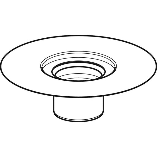 Geberit Vertriebs - Anschlussflansch, Breite 100 mm