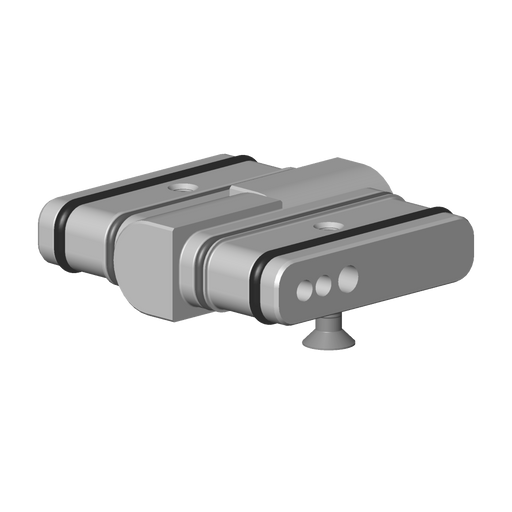 Dornbracht - Gelenk für Bidet Ersatzteile 90240210300 35 x 30 x 38 mm platin matt