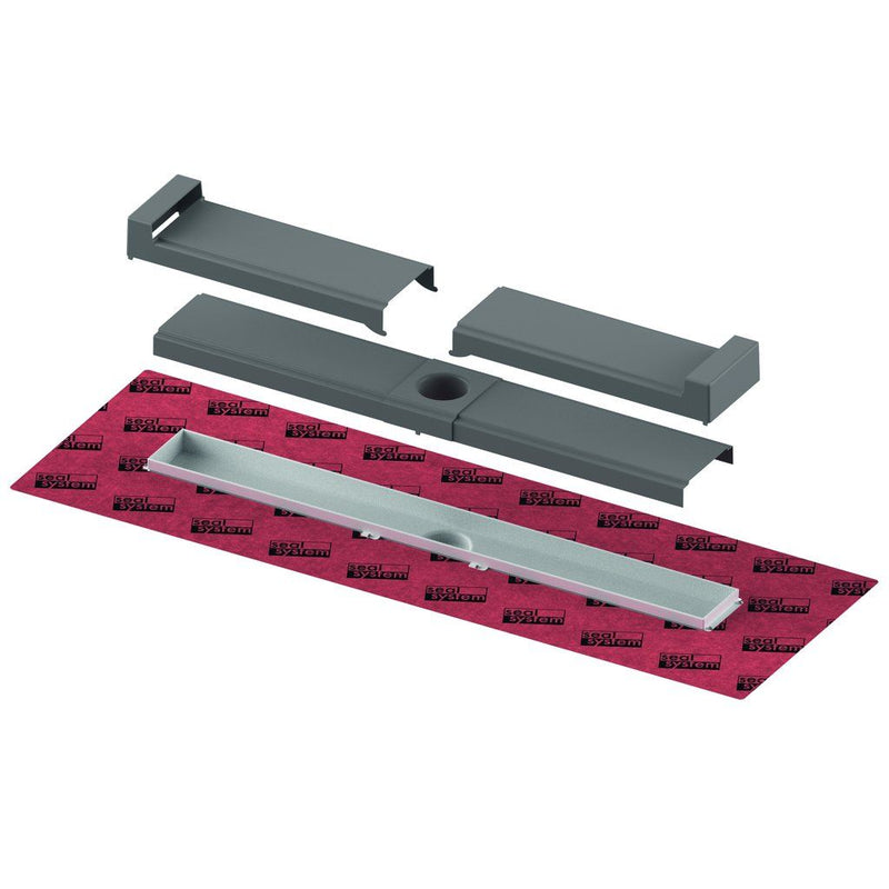 TECE SE - TECEdrainline-Evo Duschrinne, farbig beschichtet, weiß matt, 700 mm