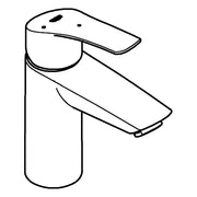 Grohe - EH-WT-Batterie EUROSMART 32926_3 S-Size MST kalt Zugst.-Ablaufgrt. chrom