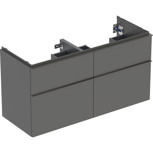 Geberit Vertriebs - iCon Unterschrank für DWT, 4 Schubl. 118,4x61,5x47,6cm, lava