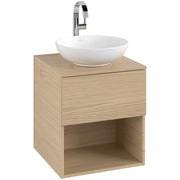 VILLEROY & BOCH - Konsolen-Unterschrank 500mm f AWT38 1 Ausz 1 Aussch mLB C520H1 VJ Nordic Oak