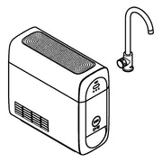 Grohe - BLUE Home Mono Starter Kit 31498 Bluetooth/WIFI C-Ausl. hard graphite geb